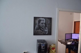 Аэрография. Время исполнения— один день.