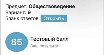 Результаты учеников по обществоведению в 2025.
