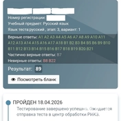 3 этап РТ 2026.
89 баллов.
Русский язык.
Подготовка к  ЦЭ/ЦТ.
.