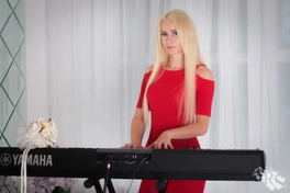 На выступлении