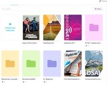 Мои личные материалы на платформе Edvibe.